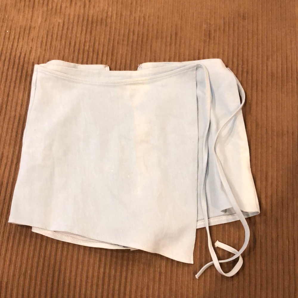 jean skirt and skort LF tie